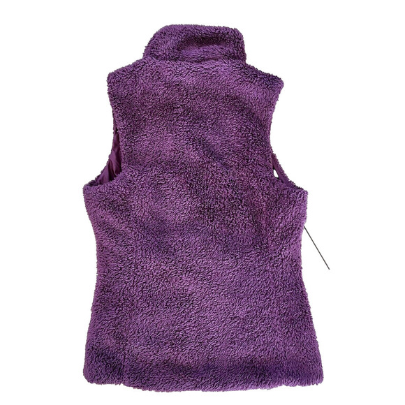 Patagonia Los Gatos Fleece Teddy Vest Purple Plum Women's XS - Picture 5 of 7